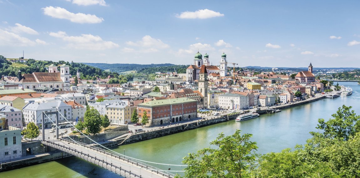 Blick auf Passau © Wolfgang Zwanzger-fotolia.com